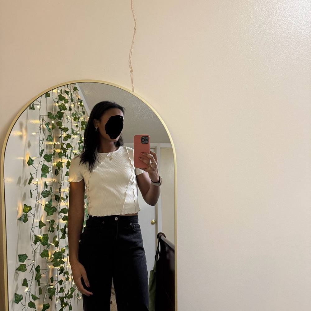 Wild Fable White Short Sleeve Tee